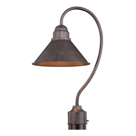 PERFECTTWINKLE 10 in. Outland Outdoor Post Light PE2681385